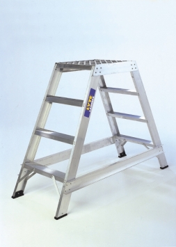 7 Tread Double Sided Library Step