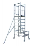 1.4m Podium Step c/w Stabilisers